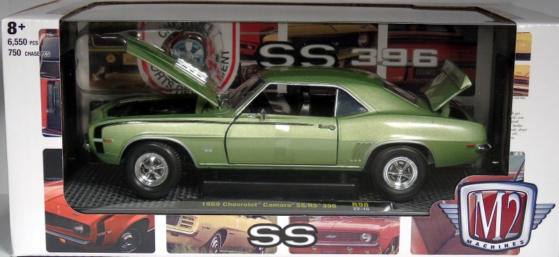 M2 Machines 1 24 Scale Release 98A 1969 Chevrolet Camaro SS 396